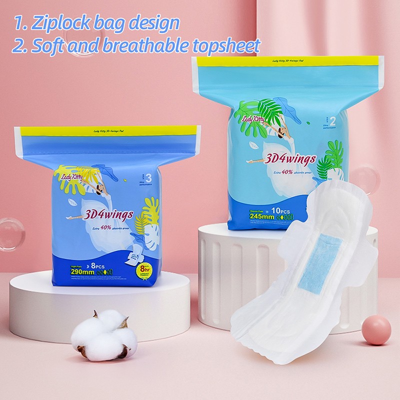Sun Care OEM Whisper Dry Ultra Sanitary Pads