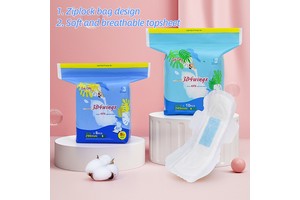 Sun Care OEM Whisper Dry Ultra Sanitary Pads